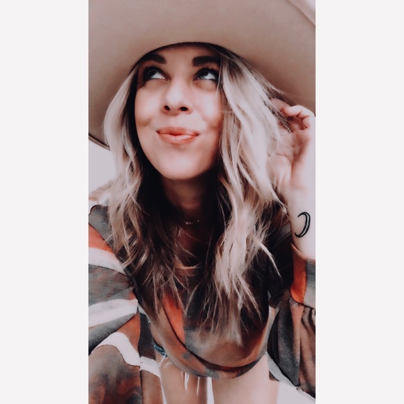 TIE DYE print vintage style knit top - Picture 8 of 8